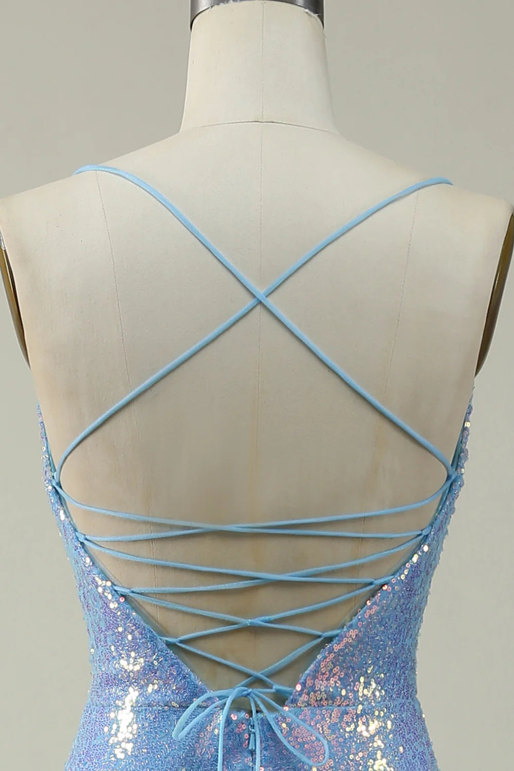 Mermaid Long Prom Dress with Slit Sparkly
