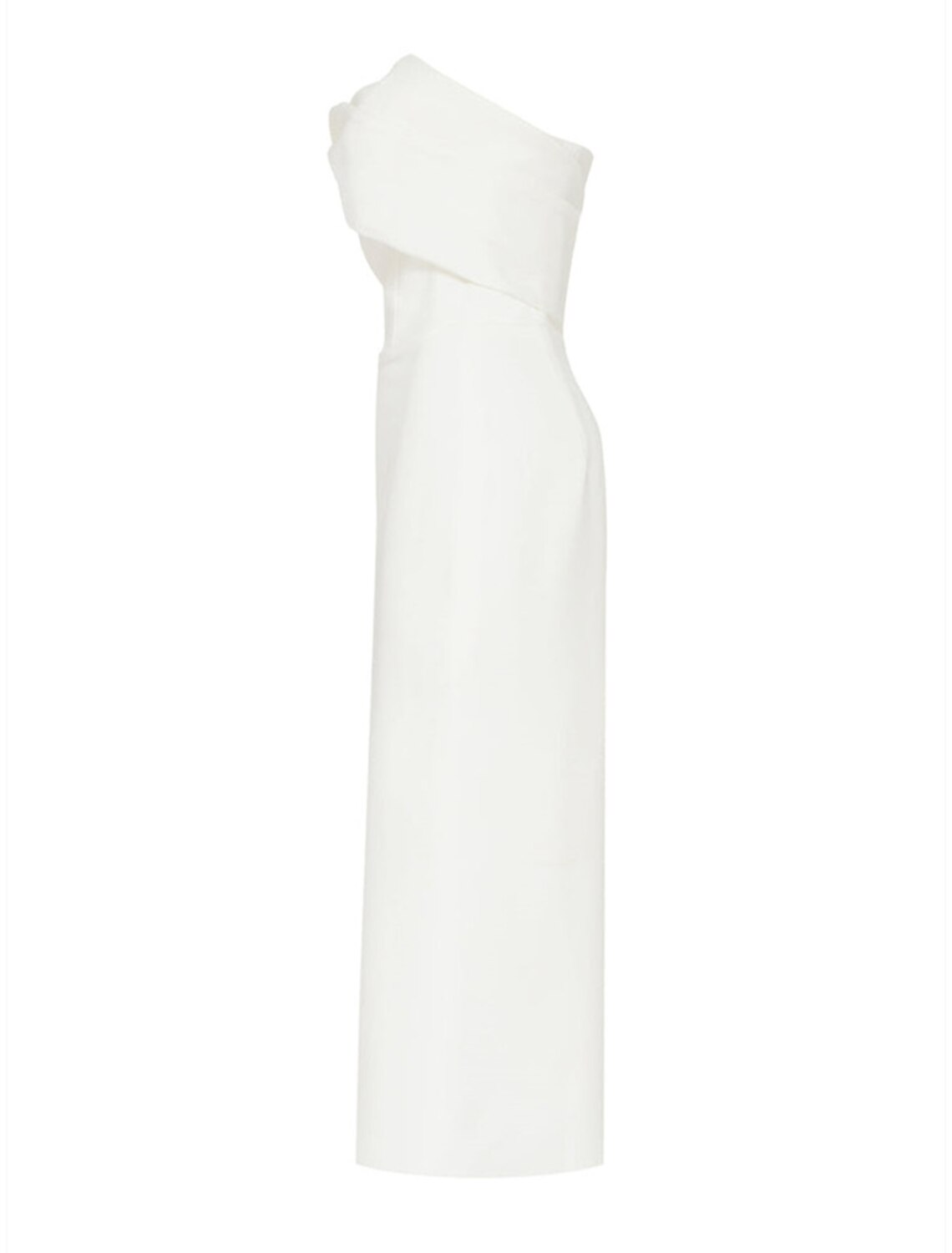Sheath / Column Minimalist Elegant Homecoming Graduation Dress One Shoulder Sleeveless Knee Length Stretch Fabric with Slit
