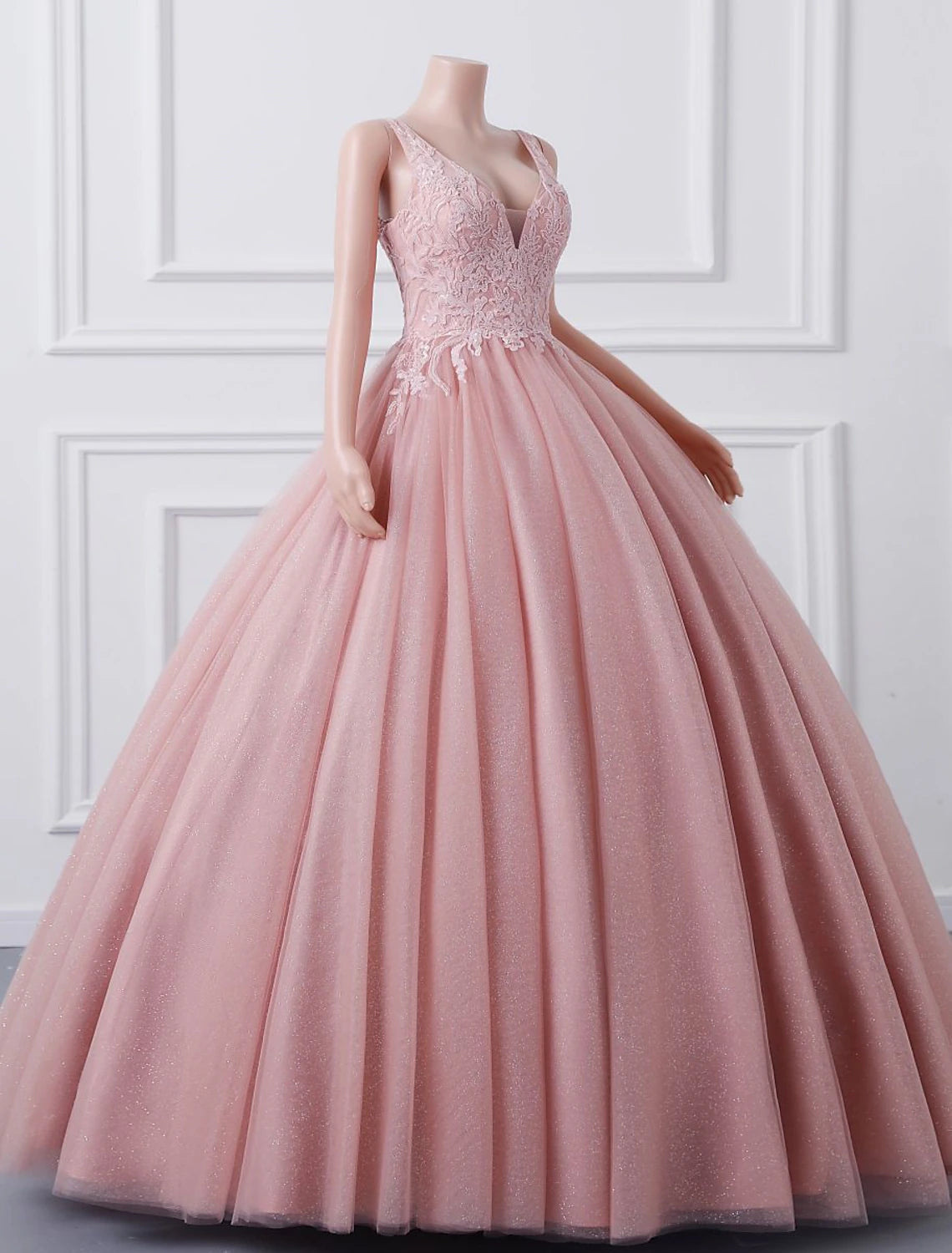 Ball Gown Quinceanera Dresses Elegant Dress Quinceanera Sweet 16 Floor Length Sleeveless Sweetheart African American Tulle