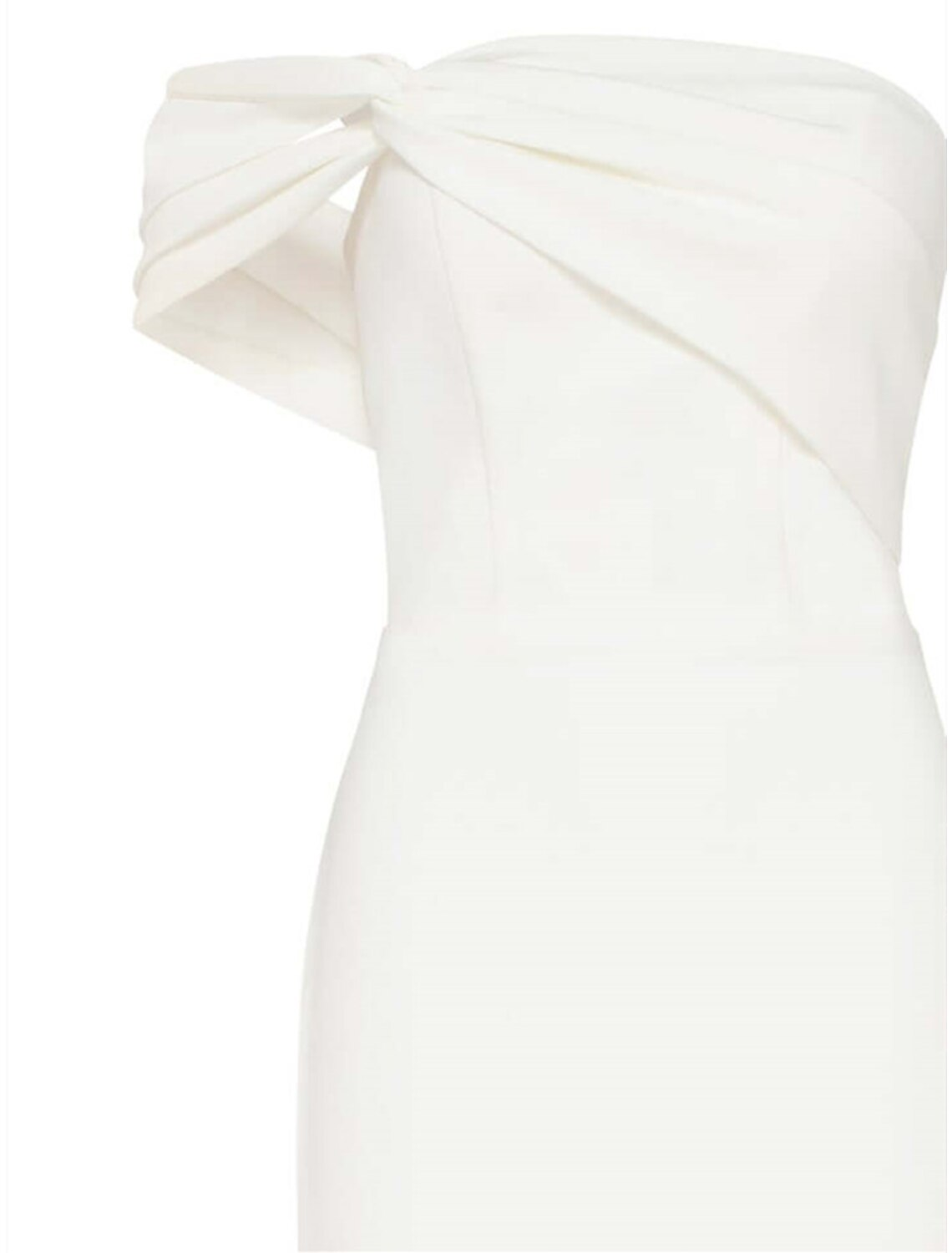 Sheath / Column Minimalist Elegant Homecoming Graduation Dress One Shoulder Sleeveless Knee Length Stretch Fabric with Slit