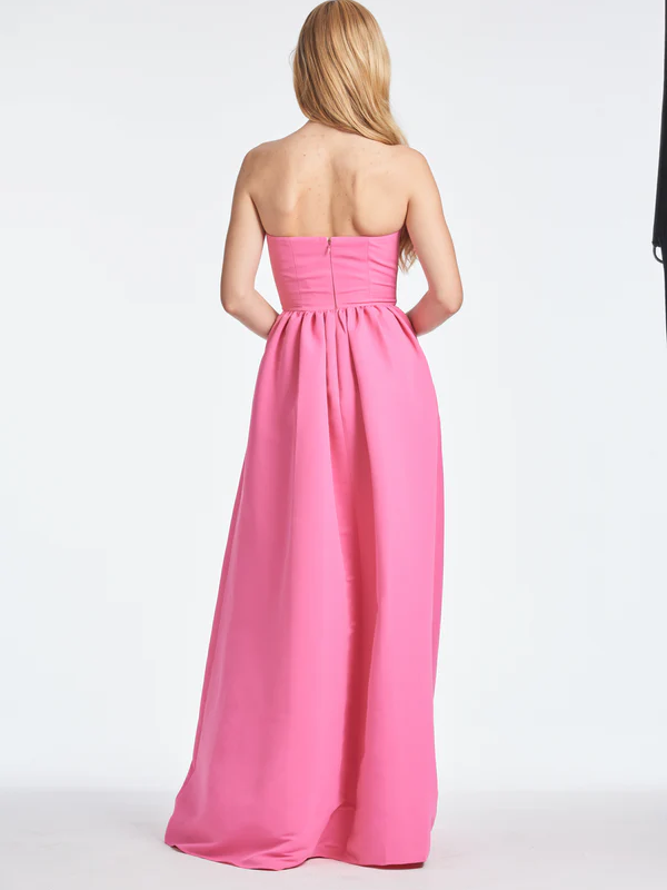 A Line/Princess Strapless Floor-Length Off Shoulder Evening Dresses