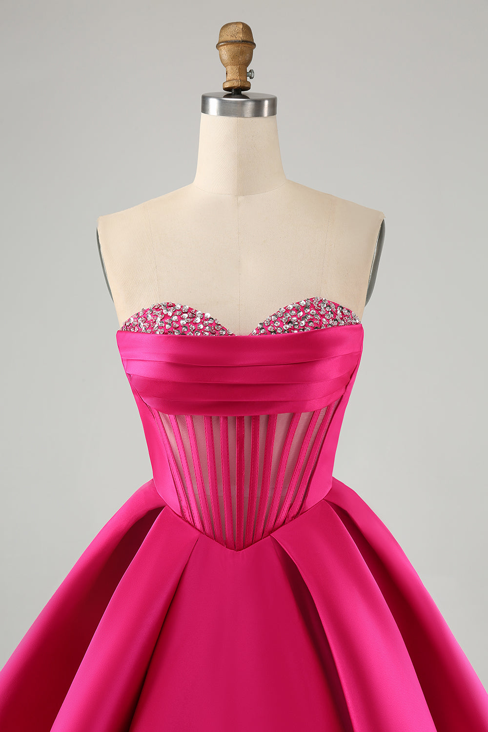 Cute A Line Sweetheart Corset Short Homecoming Dress with Beading Off Shoulder