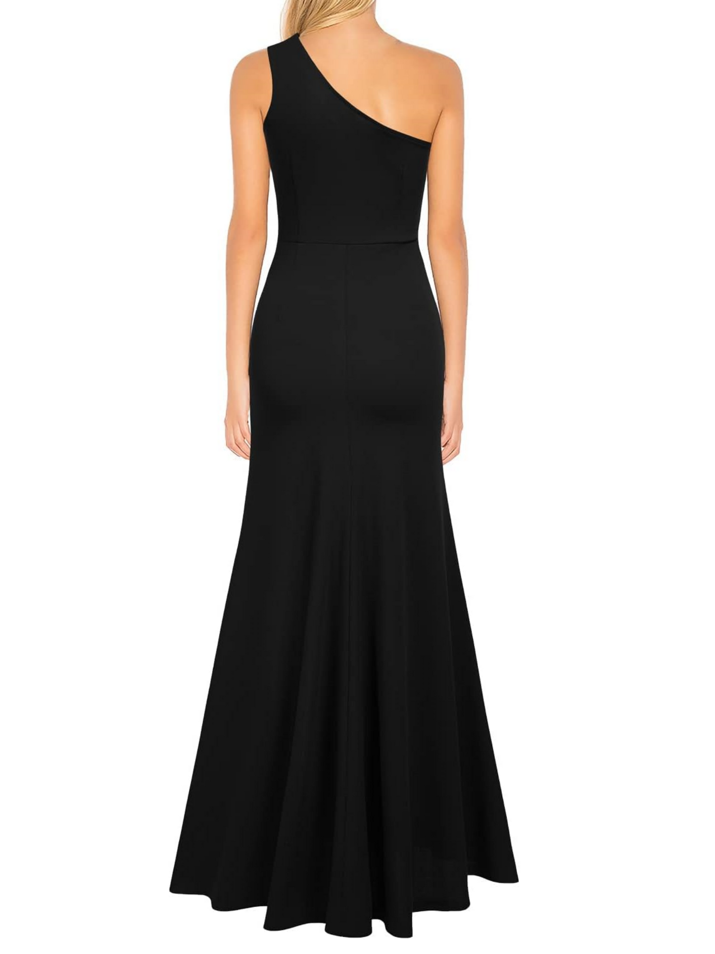 Mermaid/Trumpet One Shoulder Sleeveless Floor-Length Bridesmaid Dresses Sexy