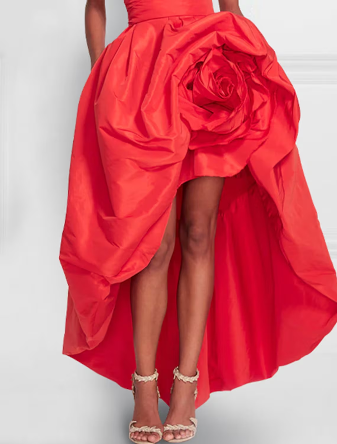 A-Line Cocktail Dresses Celebrity Style Dress Party Wear Asymmetrical Sleeveless Strapless Satin with Flower