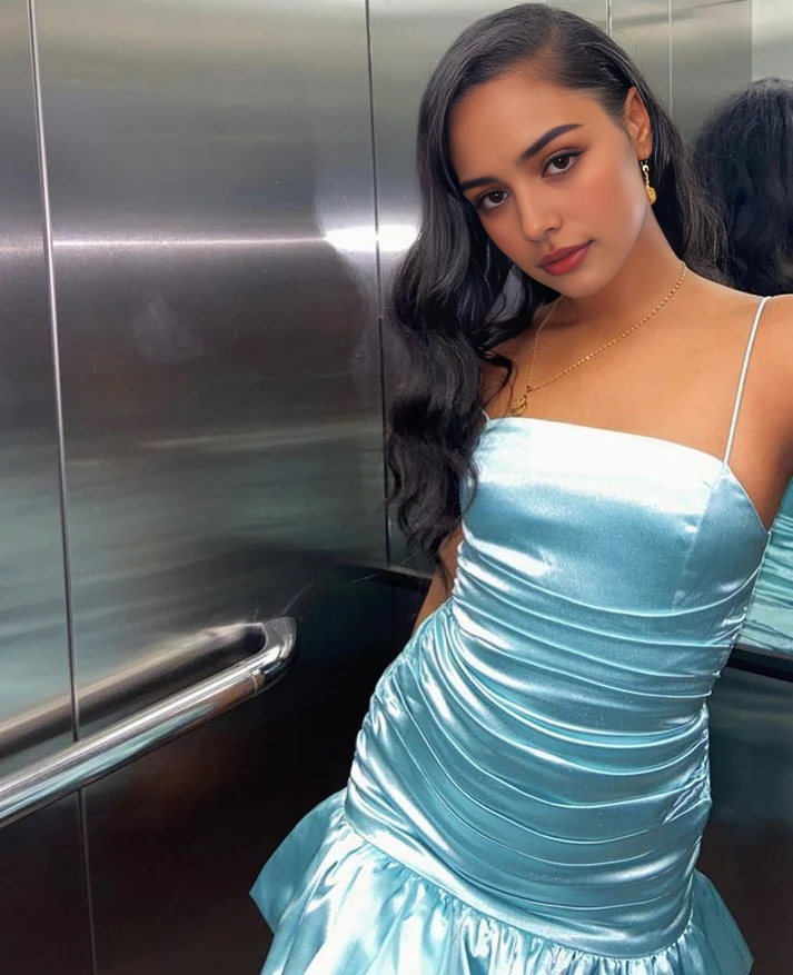 Sweet Sheath Satin Sleeveless Short Prom Dress Lovely Homecoming Dress Simple Birthday Party Dress