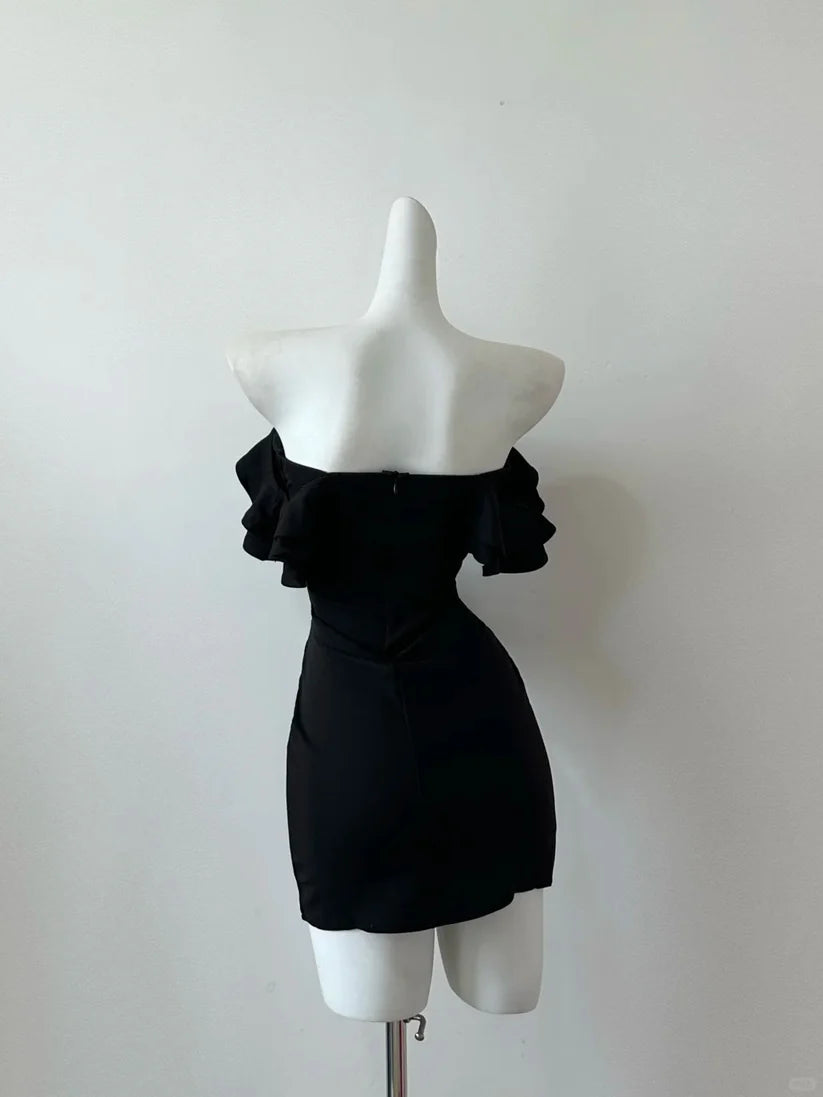 Fashion Off Shoulder Short Prom Dress Lovely Homecoming Dress Simple Birthday Party Dress