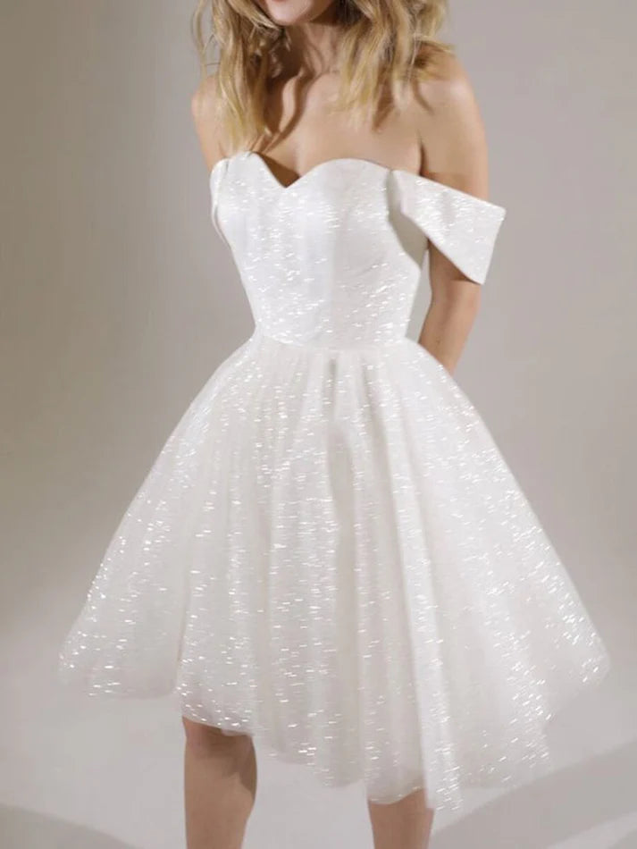Fashion A Line Short Prom Dress Lovely Homecoming Dress Charming Birthday Party Dress