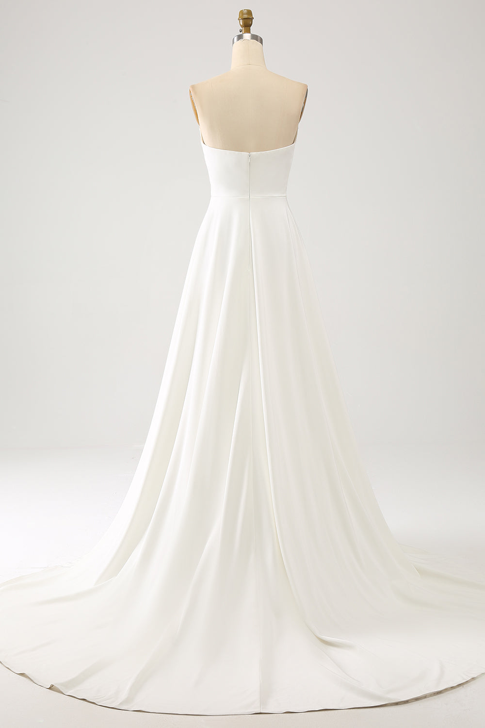 Ivory A Line Off The Shoulder Bridal Dress With 3D Butterflies Long Sleeves Sexy