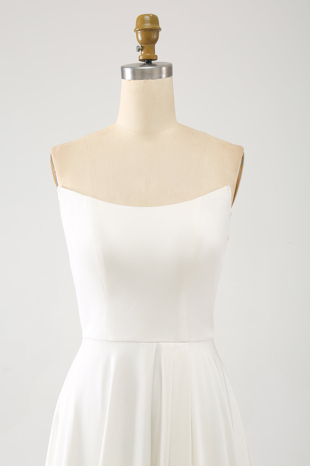 Ivory A Line Off The Shoulder Bridal Dress With 3D Butterflies Long Sleeves Sexy