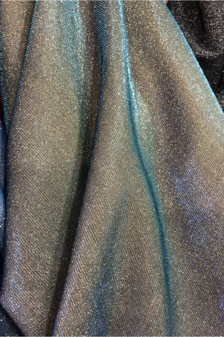 Sparkly Spaghetti Straps Green Sequins Prom Dresses Backless V-neck Sexy Evening Dresses