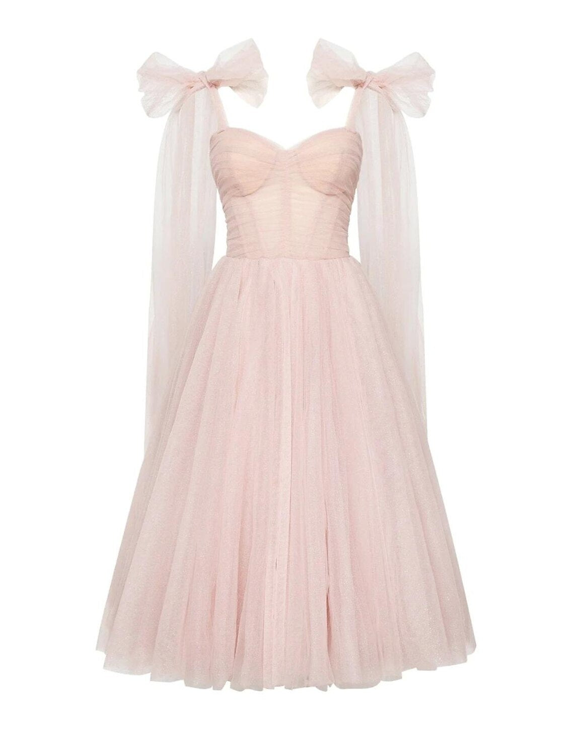 Ball Gown Cocktail Dresses Corsets Dress Graduation Tea Length Sleeveless Square Neck Tulle