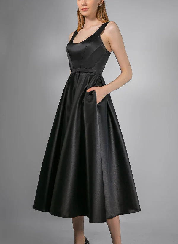 A-word/Princess Spoon Tea Long Wedding Dress Ivory Party Dress