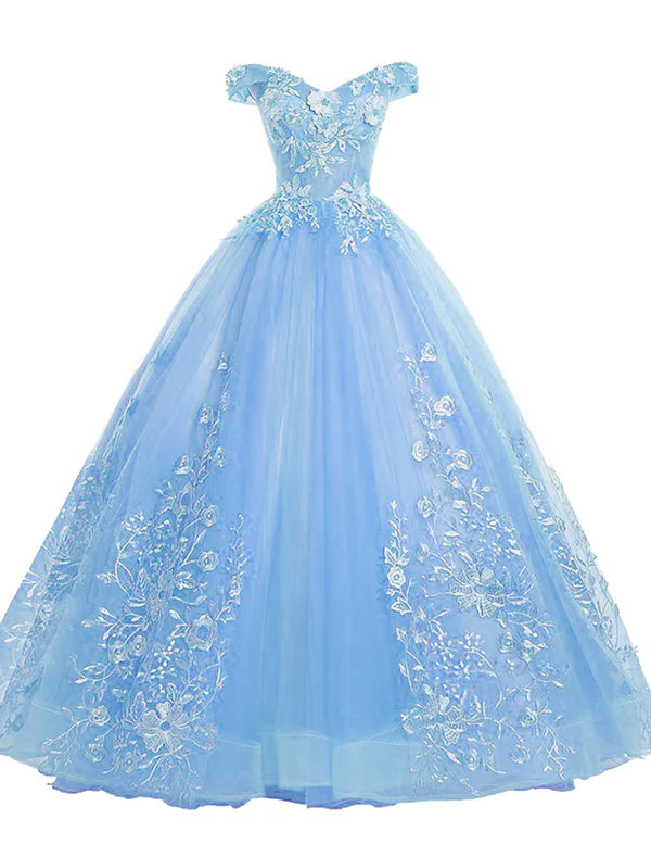 Ball dress adult dress princess dress red and green dress adult dress floor length sleeveless off the shoulder polyester with stickers Prom Dress Quinceanera Dress