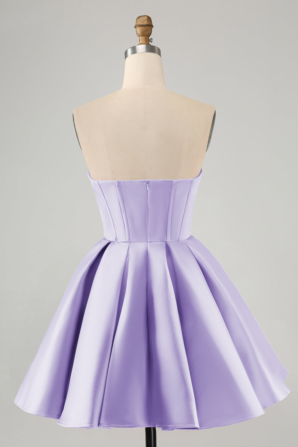 Cute A Line Sweetheart Corset Short Homecoming Dress with Beading Off Shoulder
