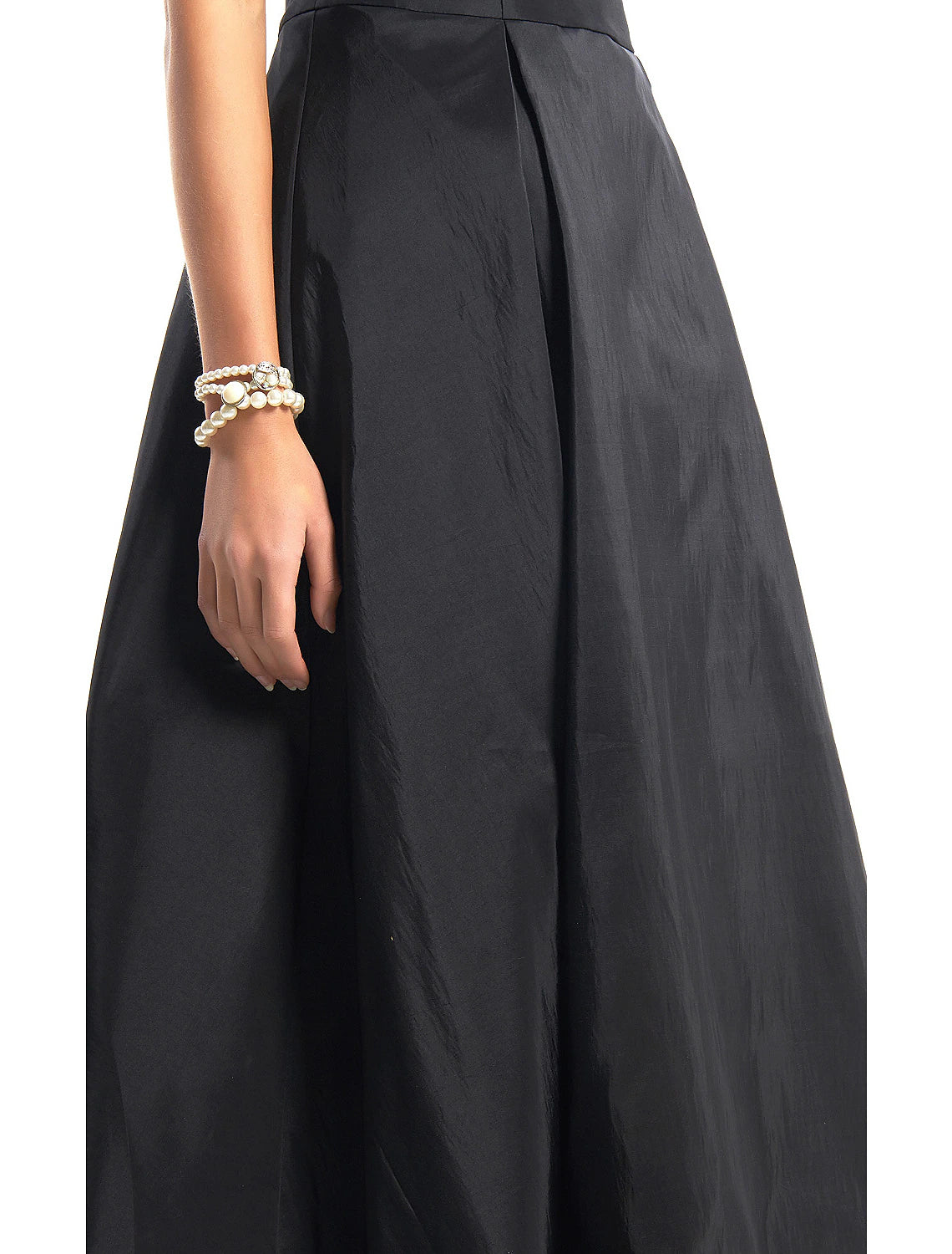 A-Line Black Dress Vintage Homecoming Wedding Guest Tea Length Short Sleeve Boat Neck Taffeta