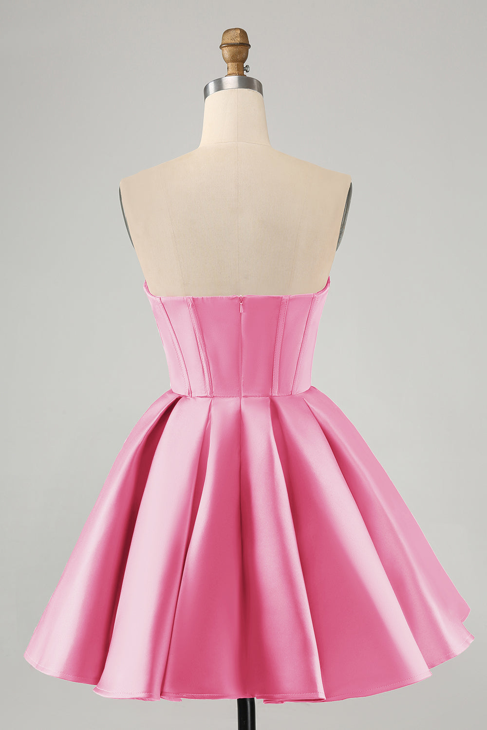 Cute A Line Sweetheart Corset Short Homecoming Dress with Beading Off Shoulder
