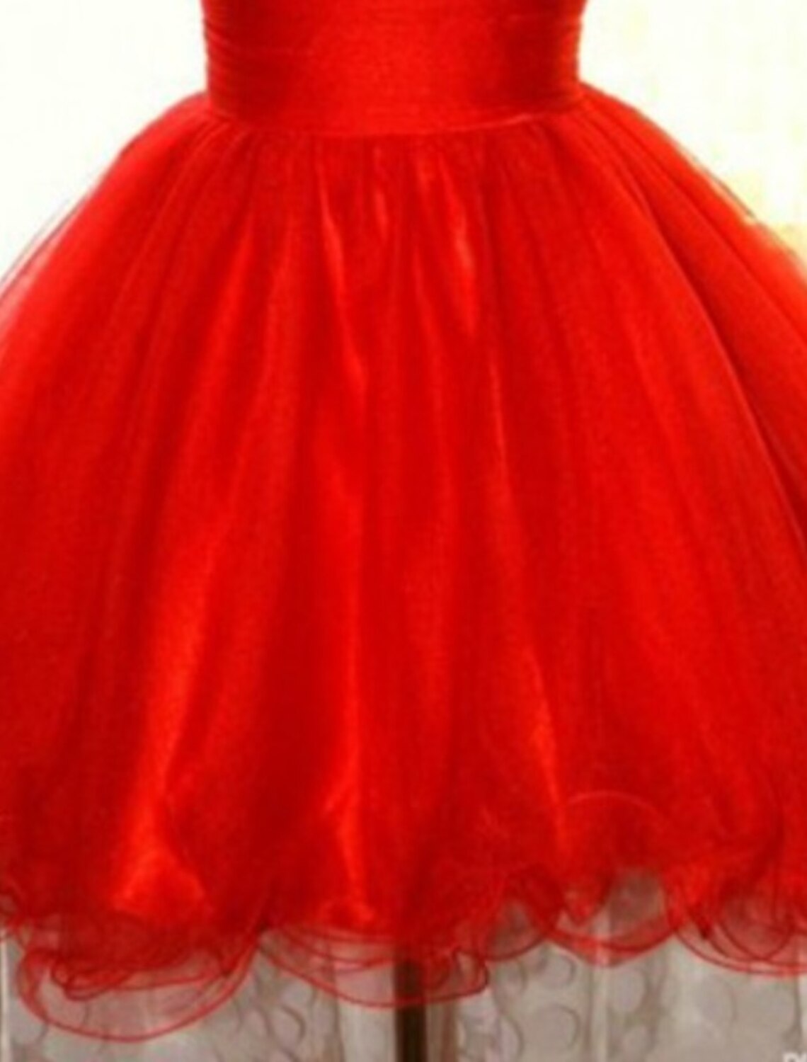 A-Line Homecoming Dresses Sparkle & Shine Dress Holiday Short / Mini Sleeveless One Shoulder Pink Dress Tulle