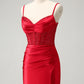 Classy Bodycon Corset Short Homecoming Dress with Lace Up Back Sexy