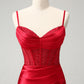 Classy Bodycon Corset Short Homecoming Dress with Lace Up Back Sexy