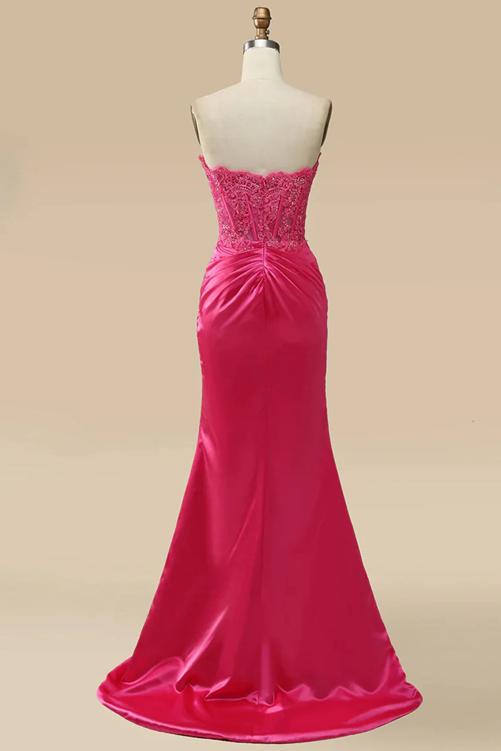 Sparkly Corset Long Sheath Prom Dress with Slit Off Shoulder Sexy