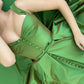 A-Line/Princess Satin Straps Sweep/Brush Train Long Prom Dresses Sexy Evening Dresses