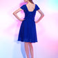 A-Line Cute Dress Homecoming Knee Length Short Sleeve Sweetheart Chiffon