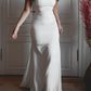Trumpet/Mermaid Square Neck Floor-Length Wedding Dress Sexy