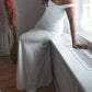 Trumpet/Mermaid Square Neck Floor-Length Wedding Dress Sexy