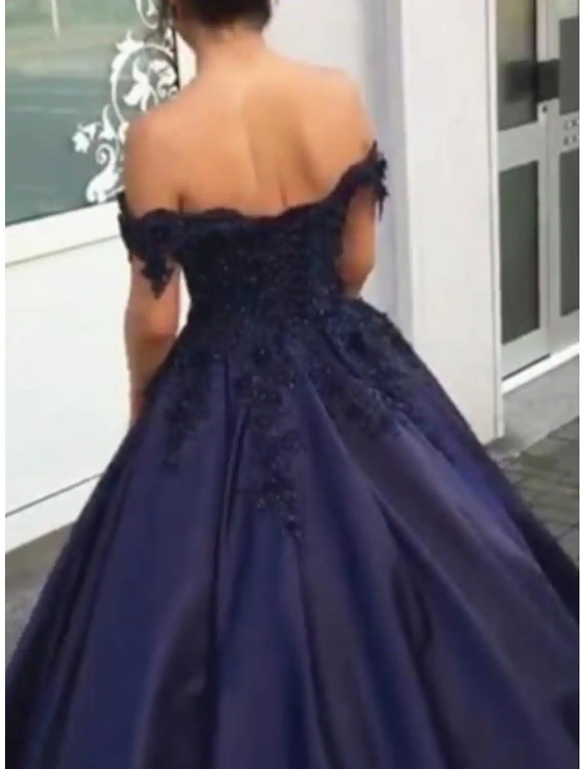 Ball Gown Luxurious Sparkle Quinceanera Prom Dress Off Shoulder Sleeveless Floor Length Lace