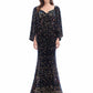 Mermaid / Trumpet Evening Gown Sparkle Dress Formal Evening Court Train Long Sleeve Sweetheart Sequined