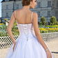 Ball Gown Wedding Dresses Sweetheart Neckline Floor Length Tulle Sleeveless Long