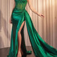 Sheath/Column Spaghetti Straps Sleeveless Floor-Length Long Prom Dresses Sexy