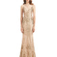 Mermaid / Trumpet Evening Gown Elegant Dress Engagement Detachable Sleeveless V Neck Detachable Sequined