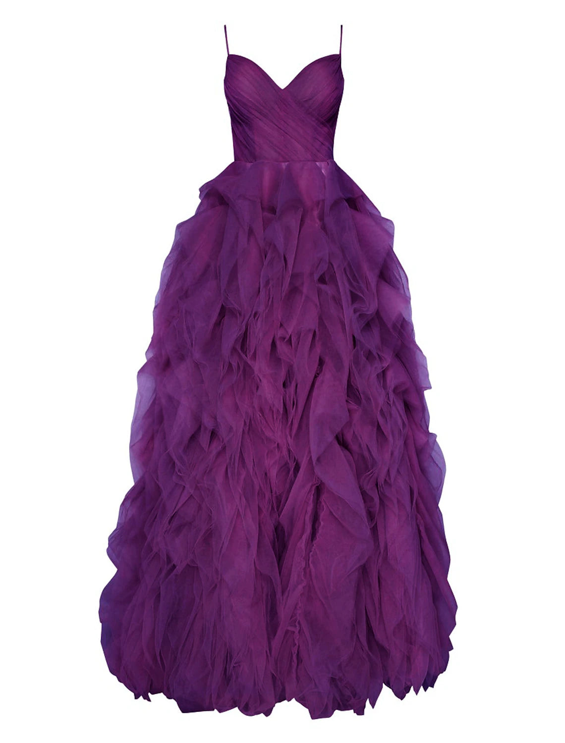 Ball Gown Party Dress Beautiful Back Elegant Prom Formal Evening Dress V Neck Sleeveless Sweep / Brush Train Tulle