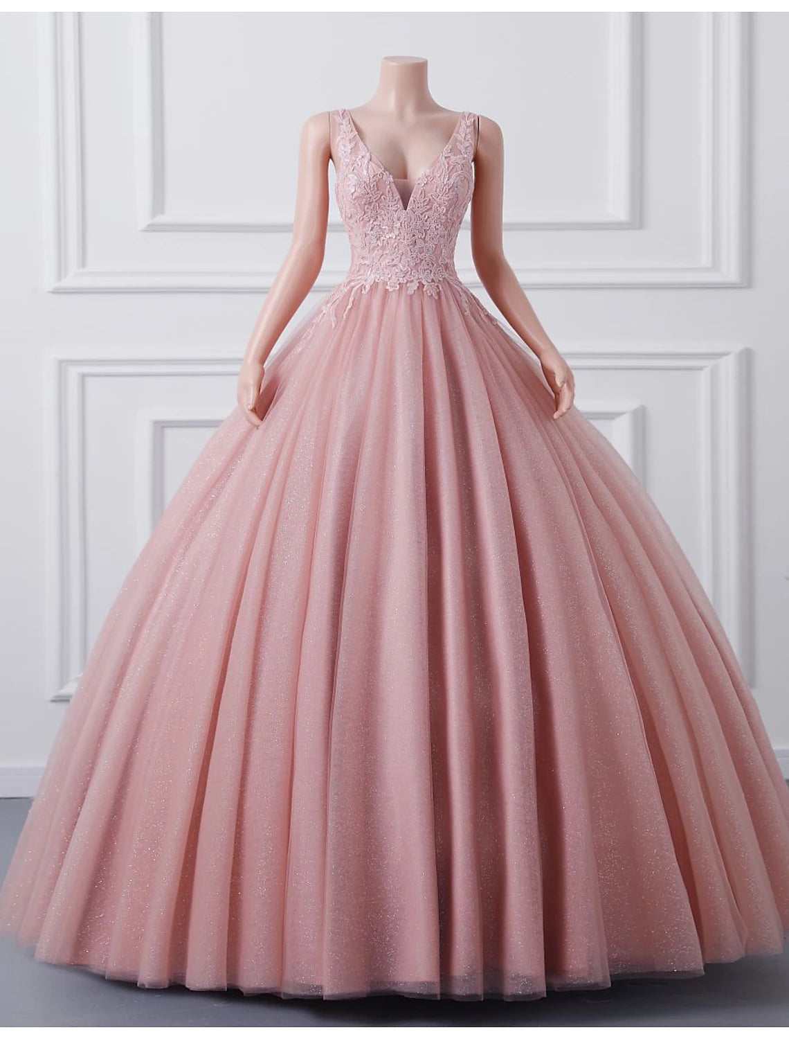 Ball Gown Quinceanera Dresses Elegant Dress Quinceanera Sweet 16 Floor Length Sleeveless Sweetheart African American Tulle