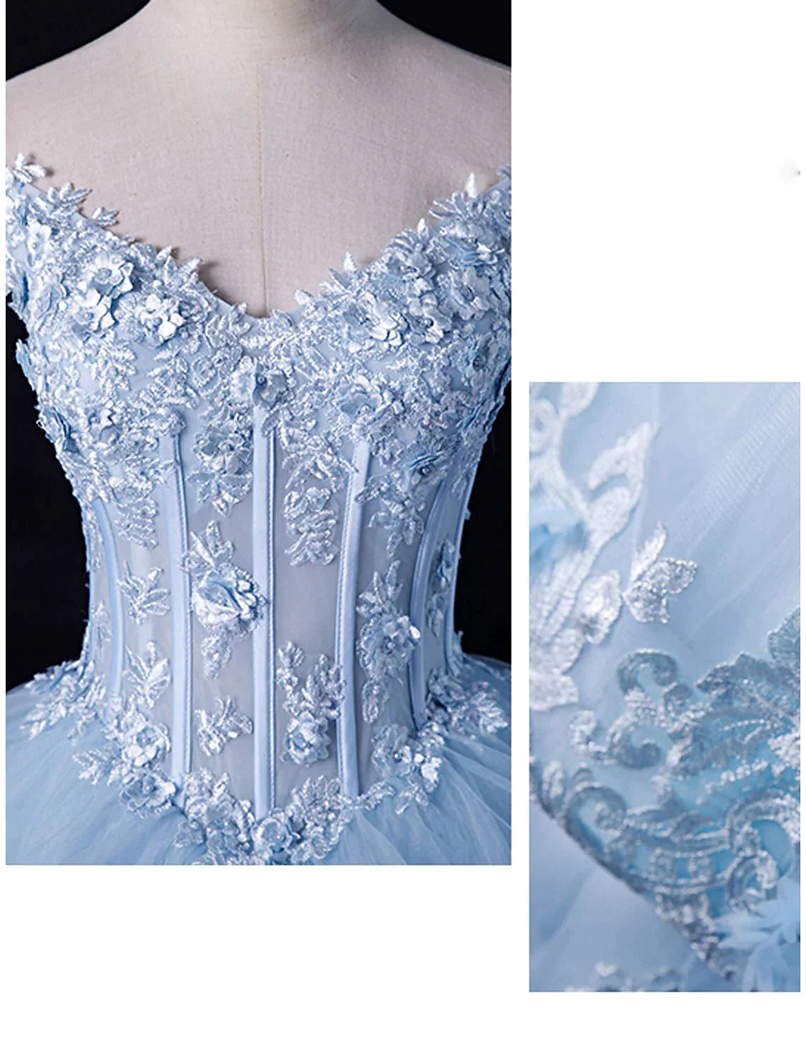 Ball Gown Evening Gown Minimalist Dress Formal Wedding Guest Floor Length Sleeveless Off Shoulder Tulle Backless