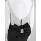 Mermaid / Trumpet Sparkle & Shine Formal Evening Dress Scoop Neck Sleeveless Court Train Jersey