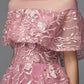 A-Line Elegant Dress Holiday Asymmetrical Sleeveless Illusion Neck Lace Tie Back with Lace