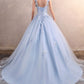 Ball Gown Quinceanera Dresses Elegant Dress Quinceanera Sweet 16 Court Train Sleeveless Sweetheart African American Tulle Cowl Back