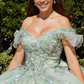 Quinceanera Ball Gown Off Shoulder Long Sexy Quinceanera Dress