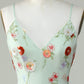 Spaghetti Straps Olive Tight Homecoming Dress With Embroidery With Flowers