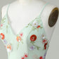 Spaghetti Straps Olive Tight Homecoming Dress With Embroidery With Flowers