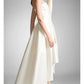 A-Line Prom Dresses Elegant Dress Formal Prom Asymmetrical Sleeveless Strapless Taffeta Party Dress