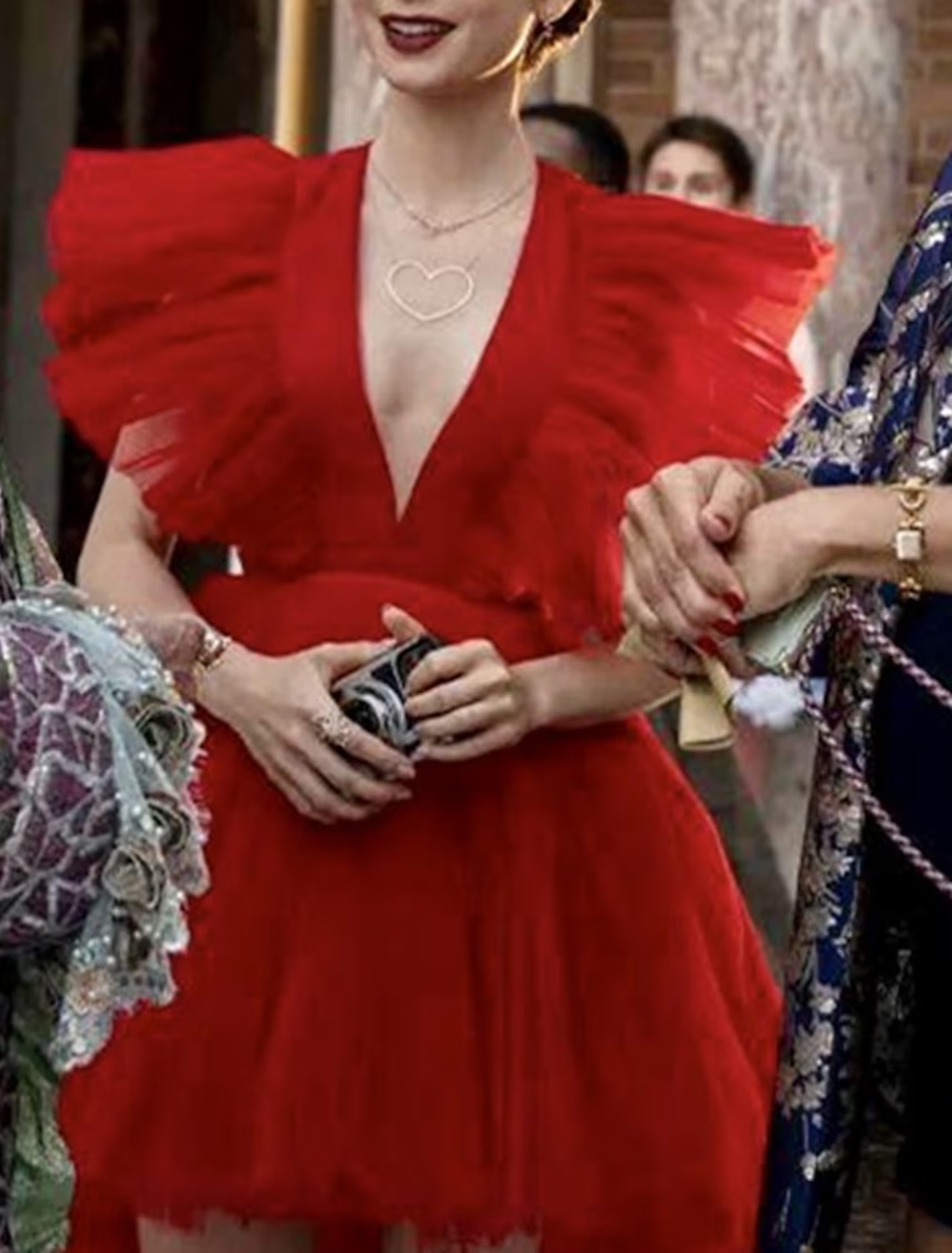 A-Line Prom Dresses Vintage Dress Masquerade Asymmetrical Sleeveless V Neck Tulle