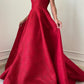 A-Line/Princess Off-The-Shoulder Long Dresses With Applique & Beading Sexy Evening Dresses