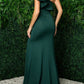 Sheath/Column One-Shoulder Floor-Length Prom Dresses With Split Side Sexy