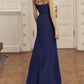 Sheath/Column V Neck Sleeveless Floor-Length Evening Dress Sexy