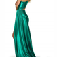 Mermaid/Trumpet One Shoulder Evening Dress With Side Slit Sexy