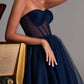 A-Line/Princess Tea-Length Sleeveless Sweetheart Cocktail Dresses Off Shoulder