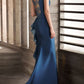 Mermaid/Trumpet Jewel Neck Sleeveless Floor-Length Evening Dresses Sexy